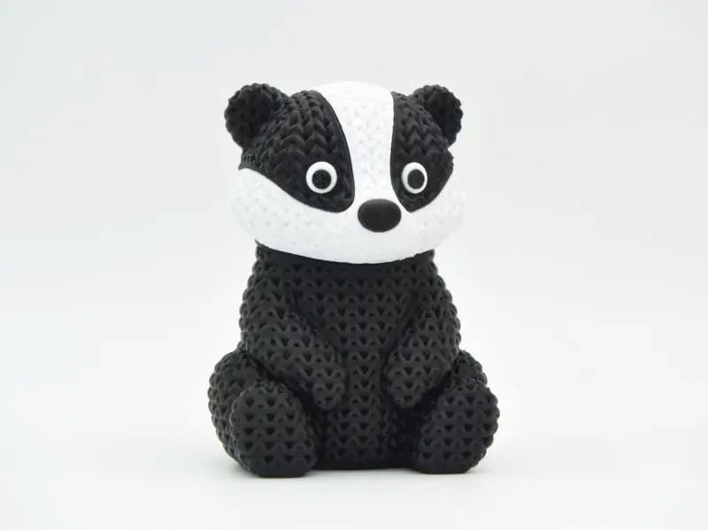 Knitted Badger